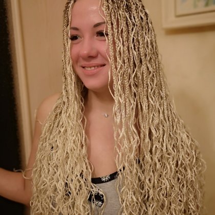 волнистые зизи, афрокосички 