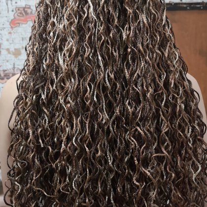 волнистые зизи, афрокосички 