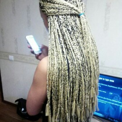 классические афрокосички 