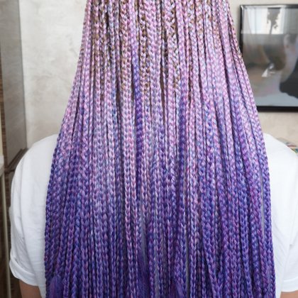 афрокосички шаде, афрокосички с переходом цвета, африканские косички,  косички