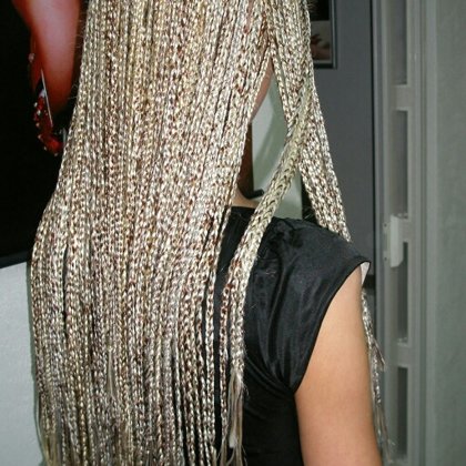 классические афрокосички 