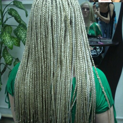 классические афрокосички 