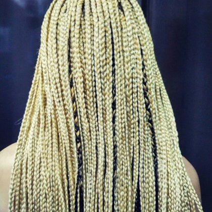 классические афрокосички 