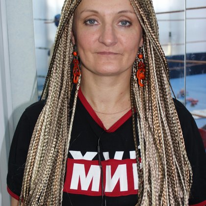 классические афрокосички 