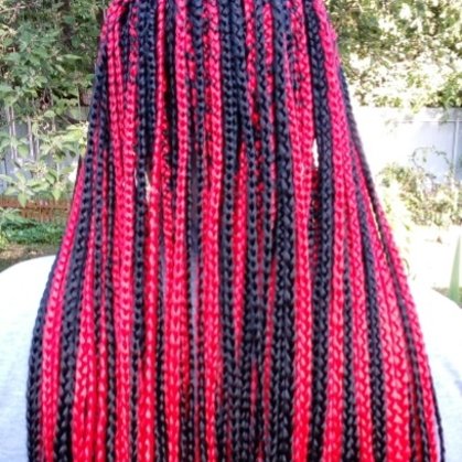 классические афрокосички 