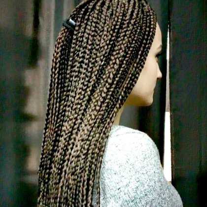 классические афрокосички 