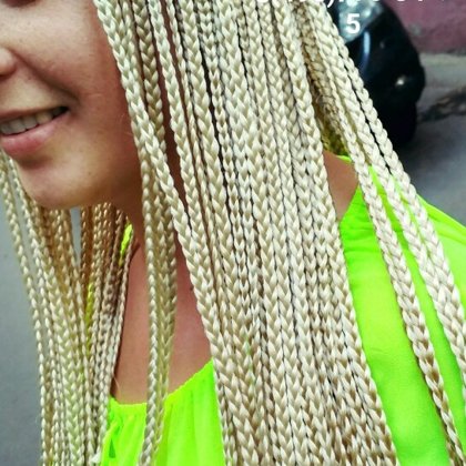 классические афрокосички 