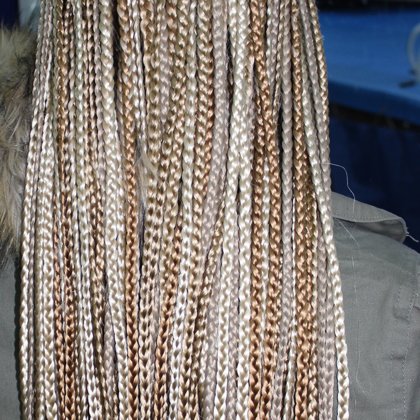 классические афрокосички 